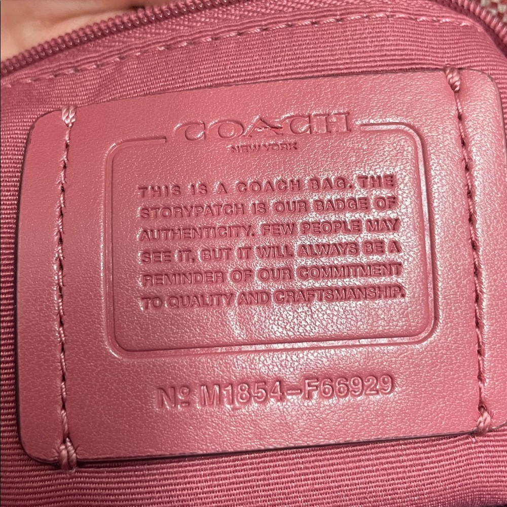 Coach ‘City’ Buffalo Plaid Print Zip Tote - Picture 10 of 10